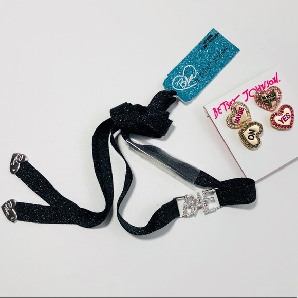 Betsey Johnson | NWT Bundle 4 Stud 1 Choker - Picture 2 of 8